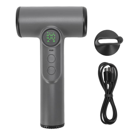 200W Cordless Hair Dryer USB Rechargeable Cold Hot Powerful Wind 15600mAh Battery Portable Hair Blow Dryer for Travel Camping