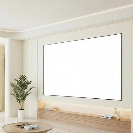 PetStar White Fixed Frame Screen – Engineered for Triple Laser | Anti-Speckle Surface for True-to-Life Image