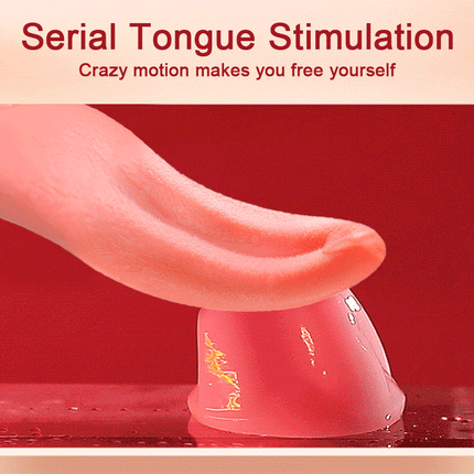 Realistic Tongue Licking Vibrator for Women G Spot Clitoris Nipple Stimulator Blowjob Vagin Massager Masturbator Sex Toys Adult
