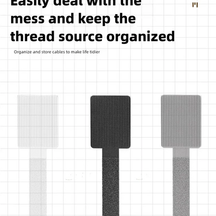 Reusable Cable-Ties Velcro-Ties 1/2/5m Self-Adhesive Power-Cord Holder Adjustable Cord-Storage Desktop-Organiser Manager Hardwar