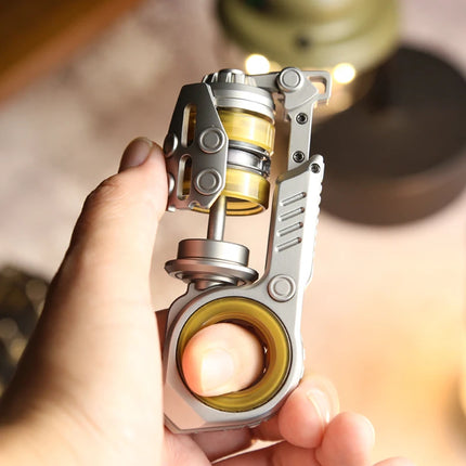 Tuning Fork Stress Relief Toy EDC Stainless Steel Fingertip Spinner ADHD Anxiety Stress Toys Office Stress Relief Toys For Adult