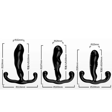 Men Adult Masturbator Prostate Massager Stimulate  Soft Silicone Anal Plug G spot Stimulator For Men Woman Couple Gay Sex Toy18+
