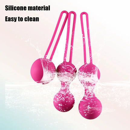 Silicone Vaginal Balls Sex Toys For Women Vagina Tighten Exercise Chinese Kegel Balls Vibrator Pelvic Ben wa Balls Anal balls