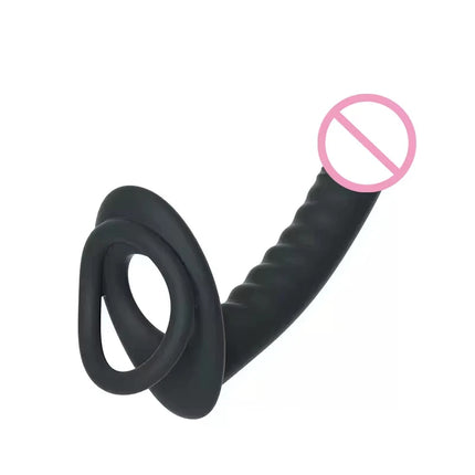 Double Double Plug-In Binding Anal Private Vibrator Dildo Vibrating Anal Plug G-Point Vibrator Female Intimate Adult Sex Toy