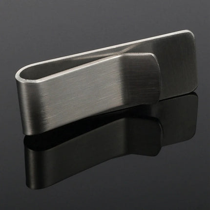High Quality Stainless Steel Metal Money Clip Fashion Simple Silver Dollar Cash Clamp Holder Bill Clamp for Men Women