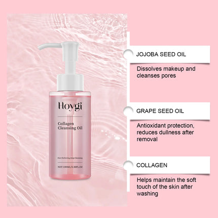 Cleansing Oil Makeup Remover Oil Deep Cleansing Pore Dirt Remove Blackhead Non-greasy Smooth Refreshing Deeply Nourishes Skin