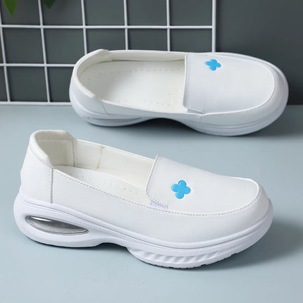 Nurse shoes for women, comfortable soft-soled flat shoes, non-slip, breathable, long-term standing without tired feet, special w