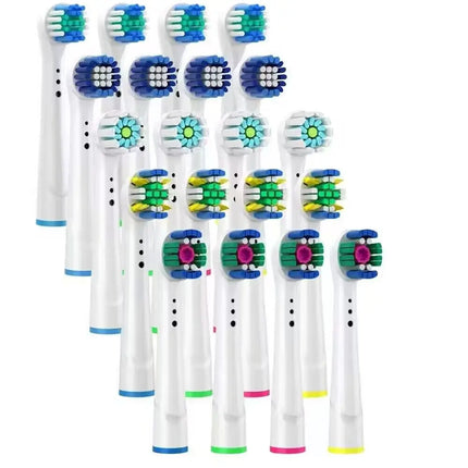 Universal Brush Head Refill for Oral B Electric Toothbrush Sensitive Precision Clean Floss Cross Action Brush Nozzles For Oralb