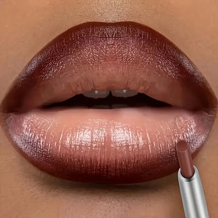Waterproof Sweatproof Matte Lipliner, Red Lip Contour Pencil, Long Lasting Tint Lipstick, Non Stick Cup Makeup