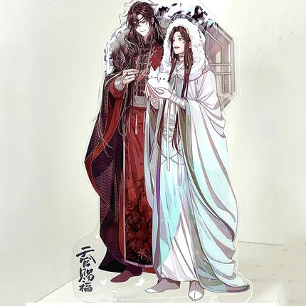 2025 Anime 10cm Tian Guan Ci Fu Hua Cheng Xie Lian Heaven Official’s Blessing game acrylic stand boys girls Birthday Gift
