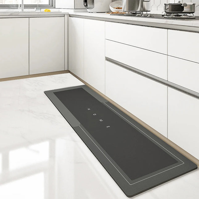 Tapis de sol de cuisine, tapis de chambre à coucher, salon, tapis doux long, tapis de couloir décoratif, paillasson d'entrée de salle de bain, tapis antidérapant absorbant l'eau