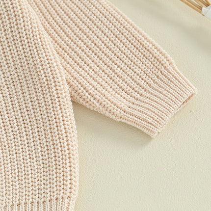 Baby Boys Girls Cardigan Autumn Spring Cotton Sweater Top Baby Children Clothing Boys Girls Knitted Sweater Kids Spring Wear