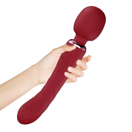Powerful Huge Head Vibrator for Female Masturbation Orgasm AV Magic Wand Massager Nipple Clitoris Stimulator Sex Toys for Woman