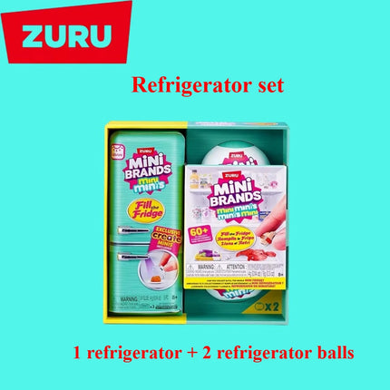 ZURU Mini Brands Food Fill The Fridge Series 1 Plauset Brands Home Capsule  Creating DIY A Mini KitchenMasterChef Food Series