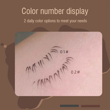 Ultra-fine Eyelash Pen Liquid Eyeliner Eyeshadow Stick Lying Silkworm Pencil Brown Grey Lasting Waterproof Cosmetic Makeup Tools