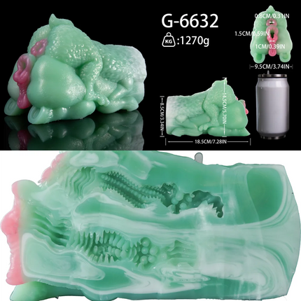 LUUK Animal Butt Torso Male Masturbator Sex Toy with Deeper Thicker Vagina Tight Anal Pocket Pussies Ass Stroker For Male Game