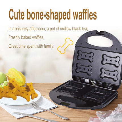 Electric Waffles Maker Bone Plate Sandwich Maker Machine Bubble Egg Cake Oven Walnut Cake Maker Breakfast Waffle Machine Sonifer