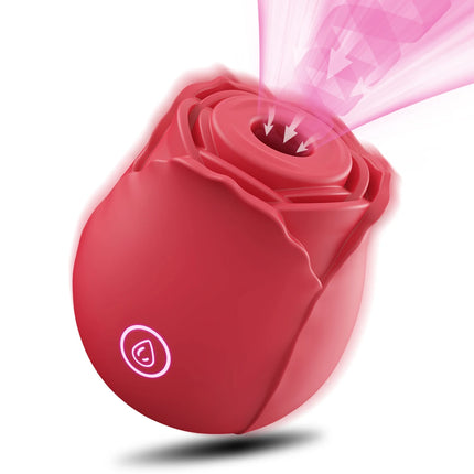 Sucking Vibrator Rose-Toy Sex Toys Clitoral Vibrator for Women Couples Clit Sucker Nipple Stimulating  Female Masturbating 18+