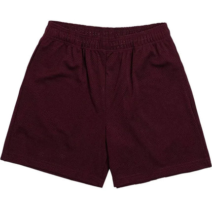 2026 Summer Mesh New Muscle Fitness Quick Drying Breathable Shorts Casual Sports Solid Color No Logo Basketball Shorts