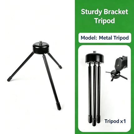 Dual Phone Holder Mount Stand for Live Streaming Video Recording Adjustable Handheld Gimbal Stabilizer with Tripod for TikTok Vl
