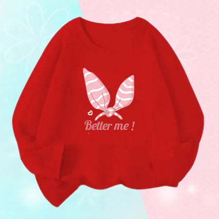 Soft Cotton Children's Cartoon T-Shirts Cute Pretty Bowknot Print Baby Long Sleeve T-Shirt For Boys Girls Tee