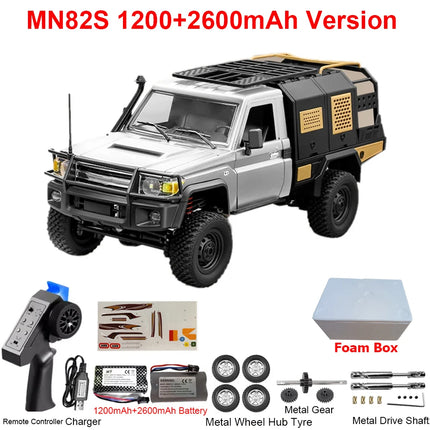 MN82 MN82PRO MN82S MN82T RC Car 1/12 4WD 2.4G Remote Control Car Climbing Off-road RC Crawler LED Light Truck RC Toys As Gift