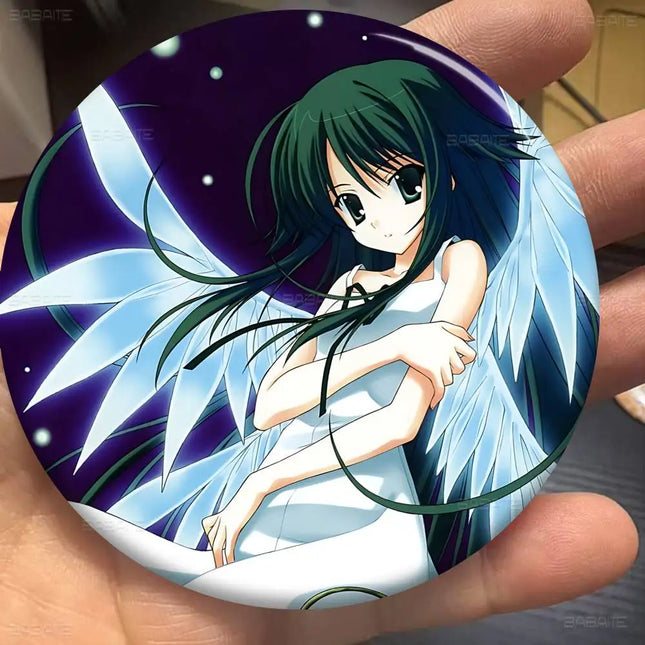 Classic Horror Game Saya No Uta Anime Brooches Cute Cartoon Badge Jacket Jeans Lapel Pin Gift Accessorie