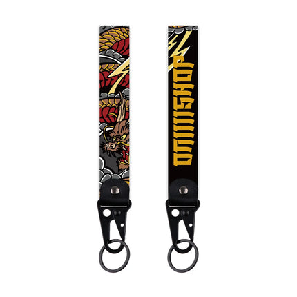 Anime Eye Eagle Beak Keychain Cartoon Character Wrist Lanyard Car Keyring Fashion Bag Accessory Manga Lover Collectible Gift