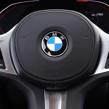 Car Steering Wheel Decoration Badge 45mm Sticker Accessories For BMW F25 F26 F16 F15 F34 F07 F40 F10 F45 F46 G20 G22 G23 G12 F13
