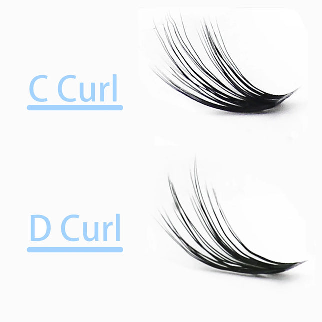 40/30/20D Cluster Eyelash Extension 1 Box/60 Bundle Natural Thick Mink Lashes Russian Individual Eyelash Bunches Wholesale Cilia