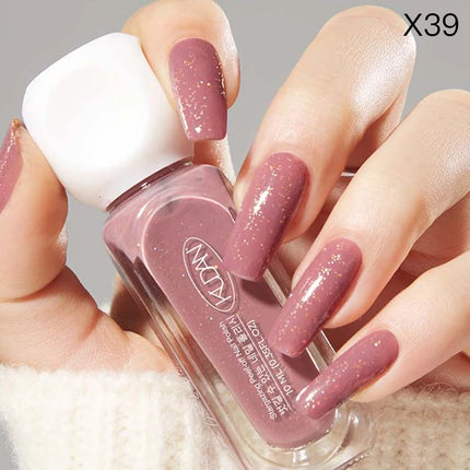 1PC 10ml Glass Bottle Water-Based Peel Off Nail Polish For Nails Colorful Chrome Varnish  Nail Art DIY Manicure No Need Lamp
