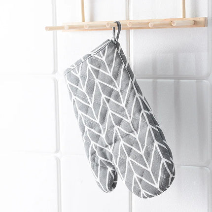 1pcs Kitchen Baking Gloves Microwave Oven Gloves High Temperature Resistant And Insulated Gloves Oven Gloves Heat-Resistant Glo