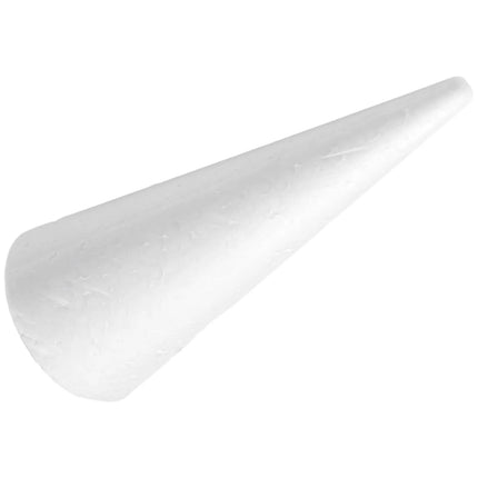 Christmas Foam Cones Polystyrene Foam Tip Cone DIY Craft Accessory Handmade Party Celebration Festival Decorations