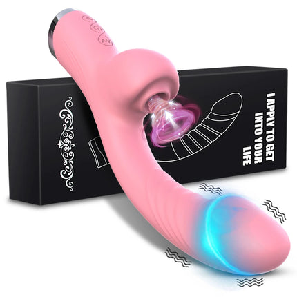 Sex Toy Sucking Vibrator For Women G Spot Clitoral Stimulator Dildo Nipple Female Masturbator Vibrators Vaginal Massage Stick