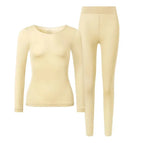 2Pieces Sets-Beige / L Weight(40-65kg)