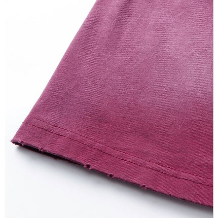 2026 summer washed T-shirt with pocket