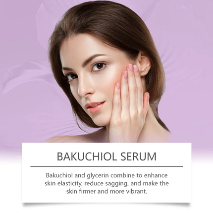 West Month Bakuchiol Serum Pore Remover Anti Sagging Smooth Skin Firming Deep Hydration Refreshing Hyaluronic Acid Face Serum