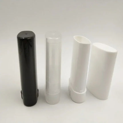 30Pcs Empty Lip Balm Tube 15ml Plastic Perfume Deodorant Containers Portable Makeup Lipstick Tubes Cosmetic Refillable Bottle