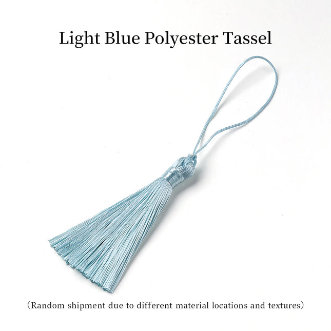 JD Colorful Polyester Silky Tassel Charms Bohemian DIY Jewelry Making Supplies for Earrings Chinese Decorative Craft Accessories