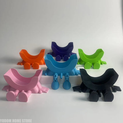 Smiling Sponge Holder with Drain Adjustable Soap and Sponge Drying Rack Kitchen Sink Organizer Storage Rack