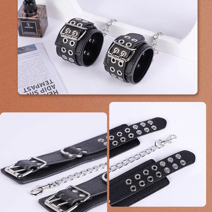 New BDSM Adult Games Handcuff Wrist Ankle CuffS Restraints Bondage Sex Toy Restraints Sex Bondage Exotic Sex Toys for Women