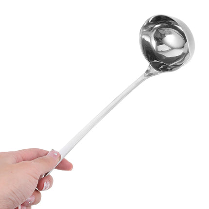 Stainless Steel Ladle with Pouring Spout Soup Oil Separator Spoon Canning Ladle Heat Insulation Anti-scalding Spoon kichen tool