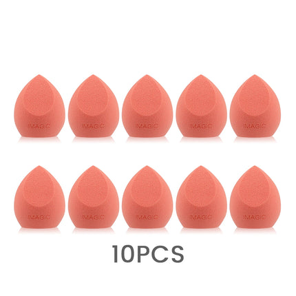 IMAGIC Makeup Sponge 10 Pcs Wet And Dry Puff Professional Soft Makeup Puff Sponge Ultra-High Quality Bigger Combination Packages