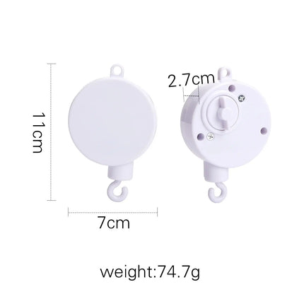 Mobile Bell Baby Toys 0-12 Months Rattle Toys Bed Newborn Crib Mobile With Music Box Bed Bell Hanging Toys Crib Bracket GIft