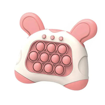 Children Quick Push Pop Light Up Game Machine Kids Quickly Electronic Bubble Whack-a-mouse Toys Decompress Toys Christmas Gifts
