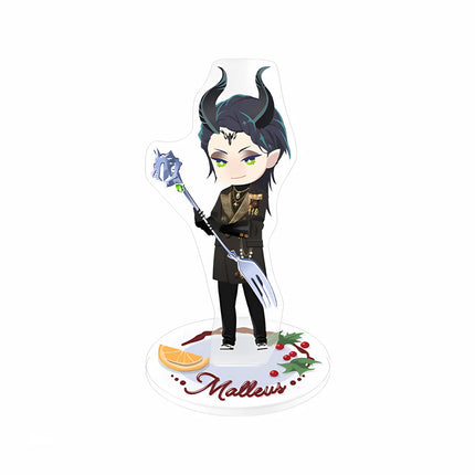 Anime Twisted Wonderland Acrylic Stand Keychain 2026 New La Bonbonniere Chibi Dessert Style Silver Lilia Cater Figures Decor