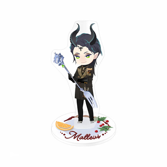 Anime Twisted Wonderland Acrylic Stand Keychain 2026 New La Bonbonniere Chibi Dessert Style Silver Lilia Cater Figures Decor