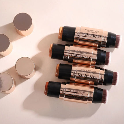 HANDAIYAN Double Head Highlighter Stick Natural Waterproof Silky Smooth Stereoscopic Nose Shadow Concealer Makeup