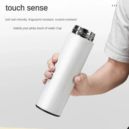 500ml Stainless Steel Thermos Bottle with Digital Temperature Display LED Intelligent Temperature Measurement Cup Vacuum Flask