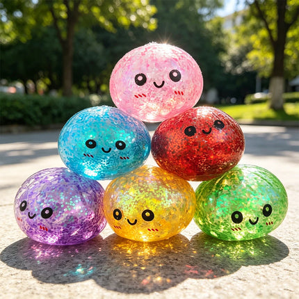 Mini Squishy Dumplings 6PCS With Steamer Squeeze Toys Set Fidget Sensory Toy For Adults Children Stress-relieving Toy Small Gift